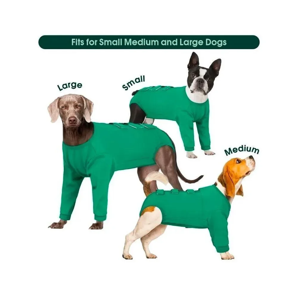 Kuoser Dog Surgery Suit Recovery Sleeves Size Large
